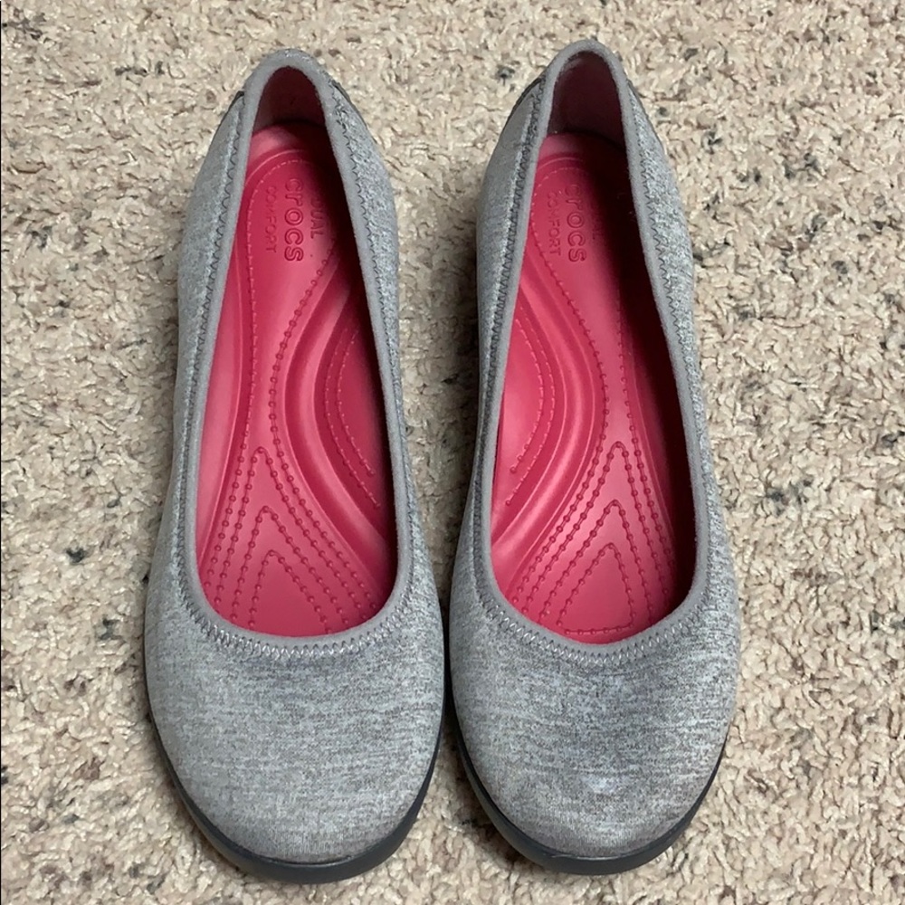 NWOT Crocs Wedges